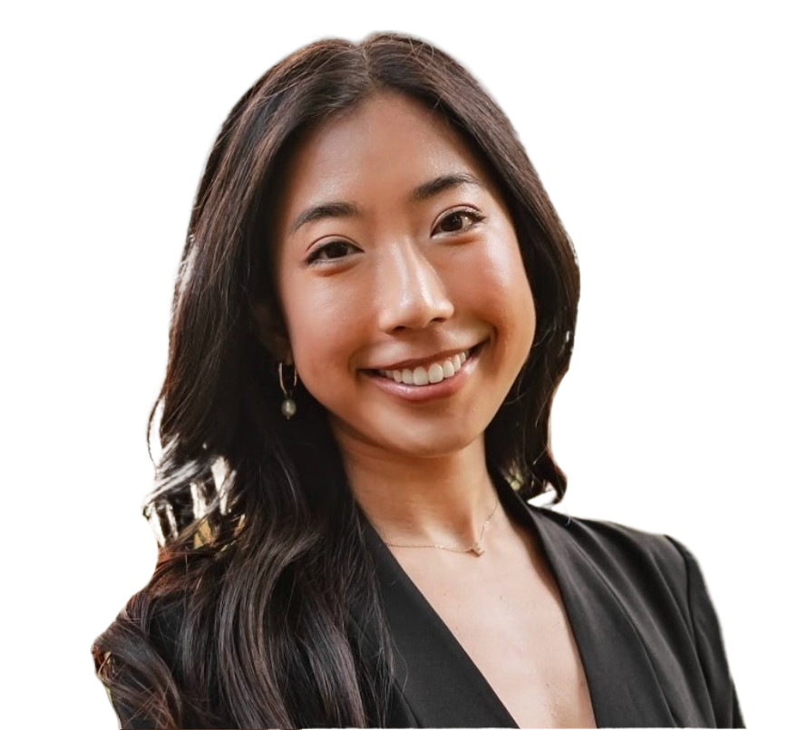Young woman with dark hair and a black blouse, representing Serengeti Wellness mental health therapy.